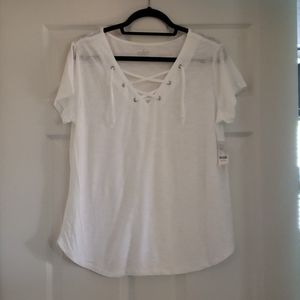 NWT New York & Co Short Sleeve Tee